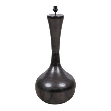 Kovová lampa v elegantním hruškovitém tvaru, která přináší moderní a sofistikovaný vzhled.
