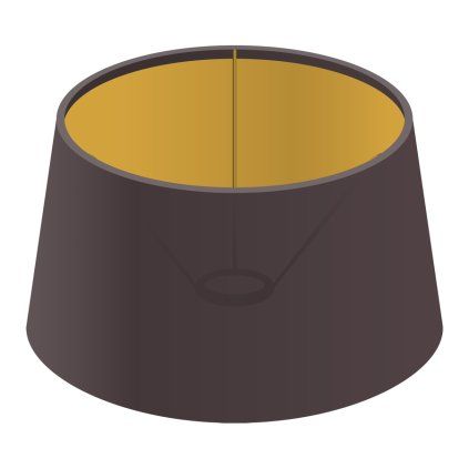 Stínítko v elegantní černé barvě holandské výroby. Elegantní doplněk pro jemné a útulné osvětlení.