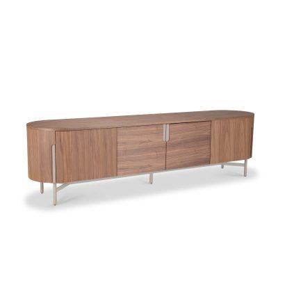 TV Dressoir Sakura 009 Soft-Close 220x50x60  Walnoot Poot Bronze (Barva Walnoot)