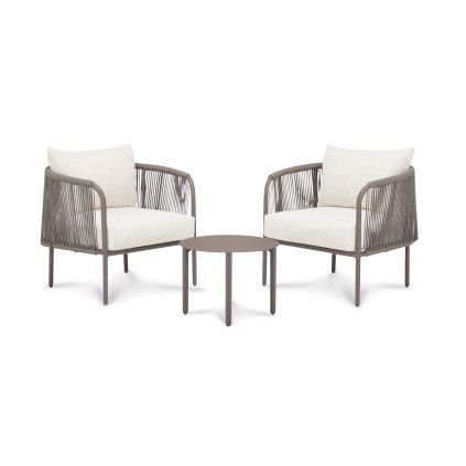 Venkovní Zahradní sestava Palermo Color Creme Quick Dry / Olefin Aluminium Frame Powder Coated (Color Creme Quick Dry / Olefin)