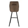 Barová židle Jade ZH 80 Stof Cowboy 809 Stone Leg Black (Color 809 Stone)