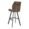 Barová židle Jade ZH 80 Stof Cowboy 809 Stone Leg Black (Color 809 Stone)