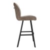 Barová židle Jade ZH 80 Stof Cowboy 809 Stone Leg Black (Color 809 Stone)