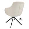 Židle s područkami Valente Stof Stella Camel 09 Leg Black 360° Return-system (Color Camel 09)