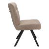 Židle Jimmy Stof Magnum Clay 84 Leg Black (Color Clay 84)