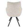 Židle s područkami Omega Stof Taurus Beige 05 Leg Black (Color Beige 05)
