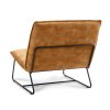 Křeslo Chapman 1.5 seater Stof Adore  Anthracite 67 Gun color frame (Color Anthracite 67)