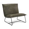 Křeslo Chapman 1.5 seater Stof Adore  Anthracite 67 Gun color frame (Color Anthracite 67)