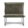 Křeslo Chapman 1.5 seater Stof Adore  Anthracite 67 Gun color frame (Color Anthracite 67)
