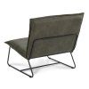 Křeslo Chapman 1.5 seater Stof Adore  Anthracite 67 Gun color frame (Color Anthracite 67)