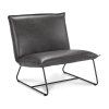 Křeslo Chapman 1.5 seater Stof Adore  Anthracite 67 Gun color frame (Color Anthracite 67)