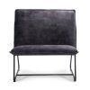 Křeslo Chapman 1.5 seater Stof Adore  Anthracite 67 Gun color frame (Color Anthracite 67)