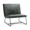 Křeslo Chapman 1.5 seater Stof Adore  Anthracite 67 Gun color frame (Color Anthracite 67)