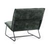 Křeslo Chapman 1.5 seater Stof Adore  Anthracite 67 Gun color frame (Color Anthracite 67)