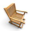 5290 7 kreslo houpaci teak 64x88x106