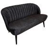 Elegantní lavice Bardot v sametové látce Adore Forest – stylový kousek s retro šarmem a moderní barevností. Ideální do haly, ložnice i obýváku.