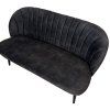 Elegantní lavice Bardot v sametové látce Adore Forest – stylový kousek s retro šarmem a moderní barevností. Ideální do haly, ložnice i obýváku.