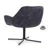 Křeslo Aristo - otočné Zwart Stof Adore  Anthracite 67 (Color Anthracite 67)