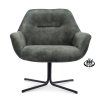 Křeslo Aristo - otočné Zwart Stof Adore  Anthracite 67 (Color Anthracite 67)