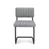 Židle Vik Stof Oasis Grey 65 Frame Black (Color Grey 65)