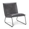 Křeslo Chapman 1 seater Stof Rawhide Brown 03 Gun color frame (Color Brown 03)