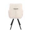Židle s područkami Jade Stof Cowboy 104 Grey Leg Black (Color 104 Grey)