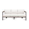 Monaco OUTDOOR Brown Bench front