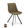 Židle Jagger Microleder Bull Graphite 66 Leg Black (Color Graphite 66)