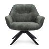 Křeslo Vegas Stof Adore  Anthracite 67 Leg Black (Color Anthracite 67)