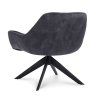 Křeslo Vegas Stof Adore  Anthracite 67 Leg Black (Color Anthracite 67)