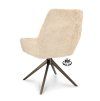 Židle Bowie 360 Microleder Bull Brown 15 Leg Bronze 360° Return-system (Color Brown 15)