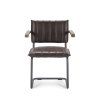 Židle Duncan  Stof Rawhide Brown 03 Gun color frame (Color Brown 03)