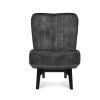 Křeslo Denver Stof Adore  Copper 126 Leg Black (Color Copper 126)