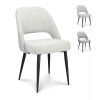 Židle Seattle Stof Oasis Ashgrey 40 Leg Black (Color Ashgrey 40)