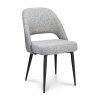 Židle Seattle Stof Oasis Ashgrey 40 Leg Black (Color Ashgrey 40)