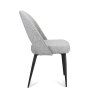 Židle Seattle Stof Oasis Ashgrey 40 Leg Black (Color Ashgrey 40)