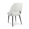 Židle Seattle Stof Oasis Ashgrey 40 Leg Black (Color Ashgrey 40)
