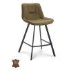 Barová židle Blake ZH 65 Microleder Bull Graphite 66 Leg Black (Color Graphite 66)