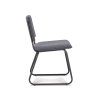 Židle Jaxter Stof Bloq  Grey 65 Gun color frame (Color Grey 65)