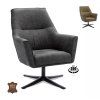 Bronco Draaifauteuil Bull%20Graphite%2066 Schildje%20 %20Hoofdfoto