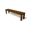 Lavice Teak 300*40*45 (Velikost 300x40x45)