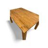 8917 2 jidelni stul straight teak indonesie 160x90x78